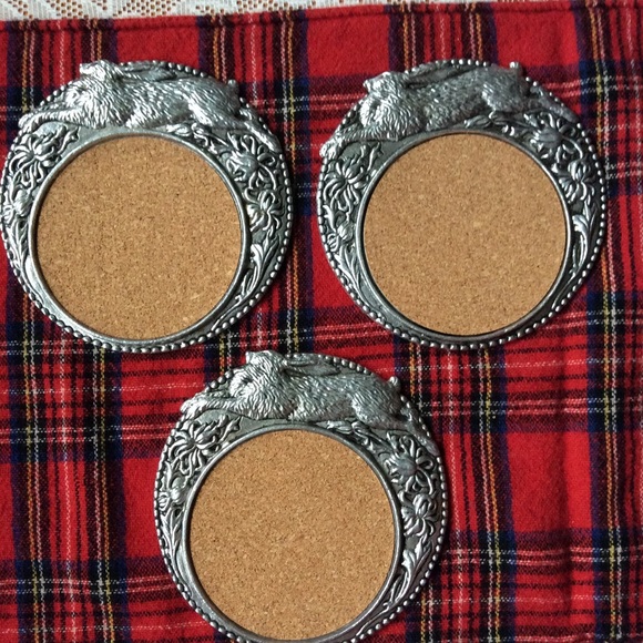 Vintage: Arthurs Court Rabbit {Hare} Coasters 6 - Picture 11 of 13